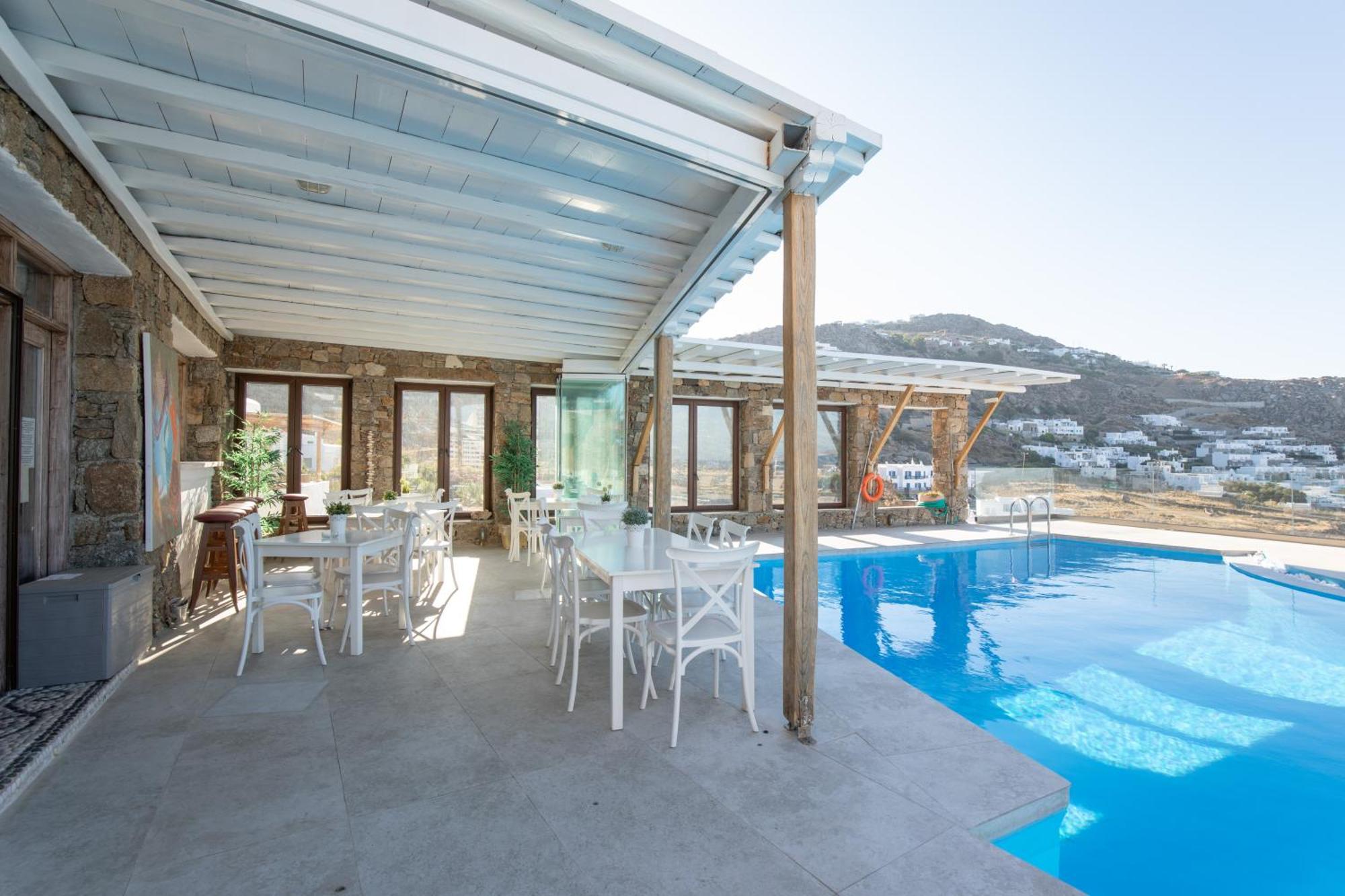 Paradision Hotel Mykonos Town Bagian luar foto