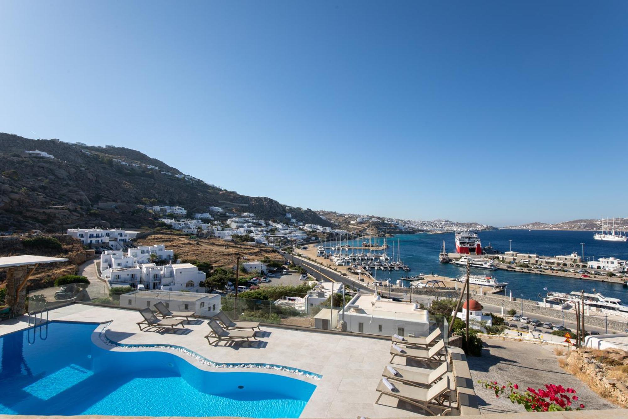 Paradision Hotel Mykonos Town Bagian luar foto