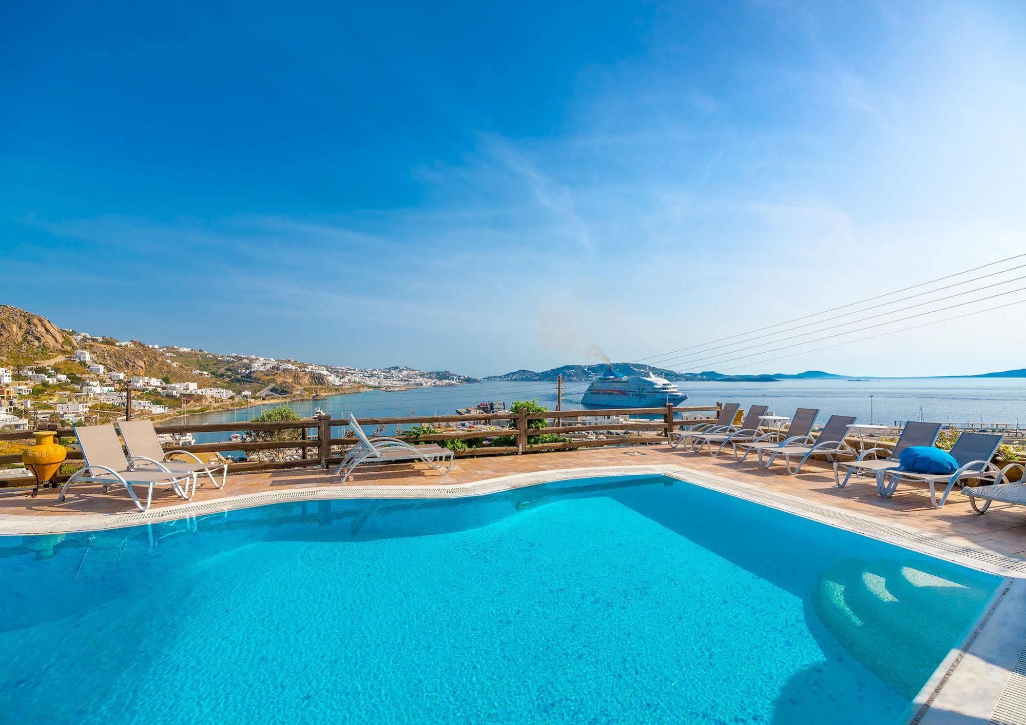 Paradision Hotel Mykonos Town Bagian luar foto