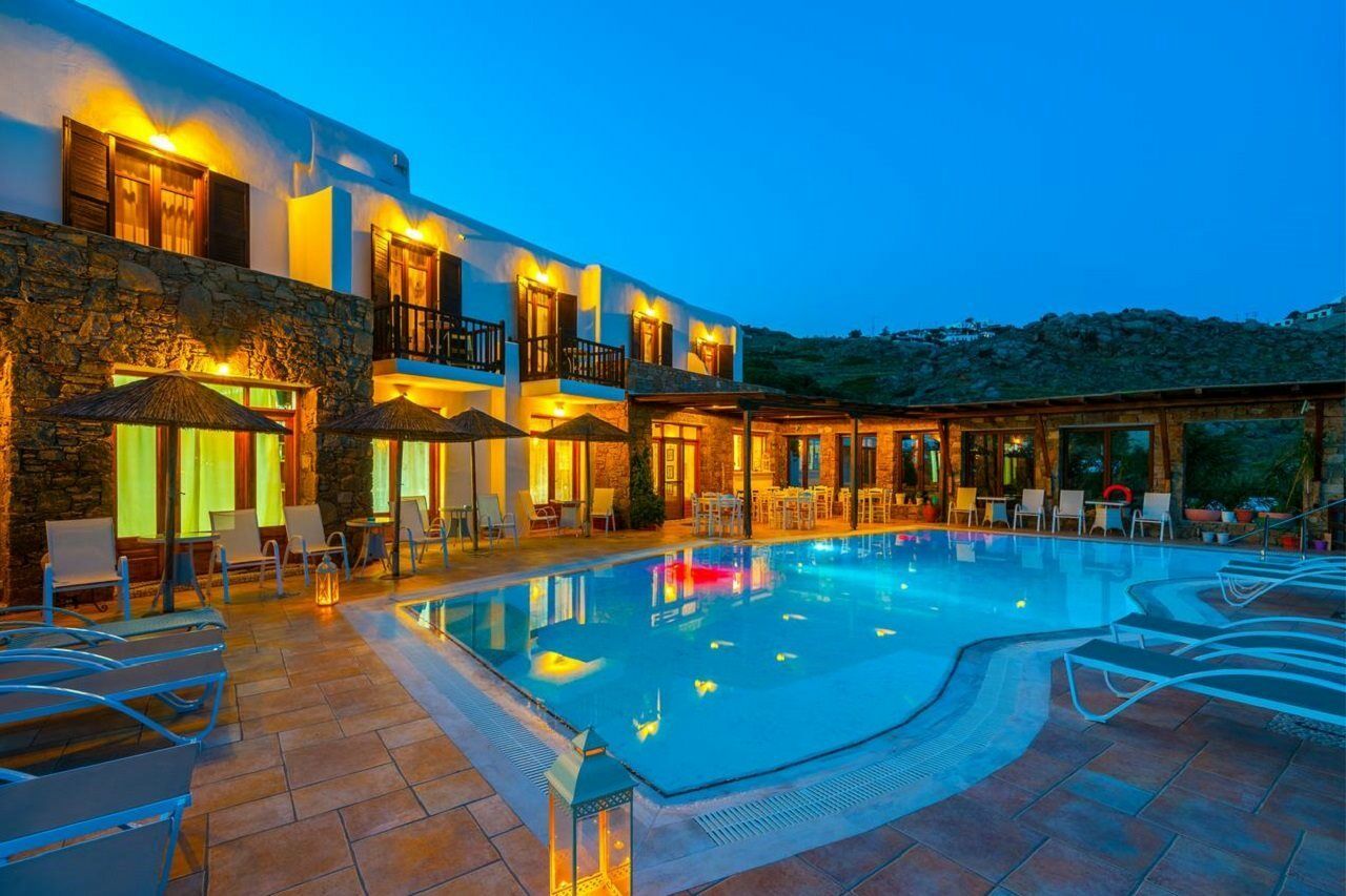 Paradision Hotel Mykonos Town Bagian luar foto